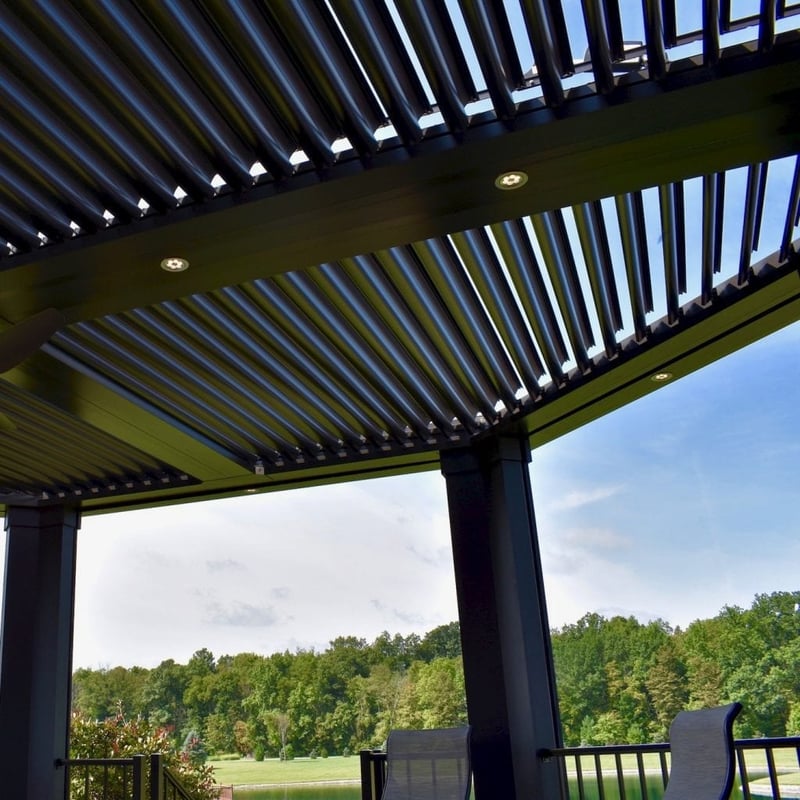 Geometric Pergola at Ohio Residence preview 3